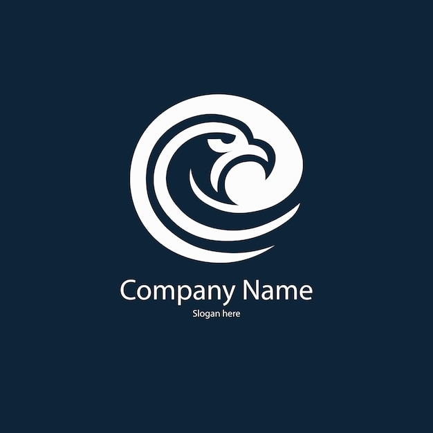 El logotipo del pájaro azul