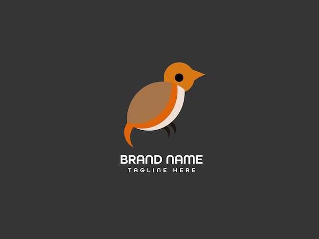 un logotipo para un pájaro llamado un nombre nombre nombre en él