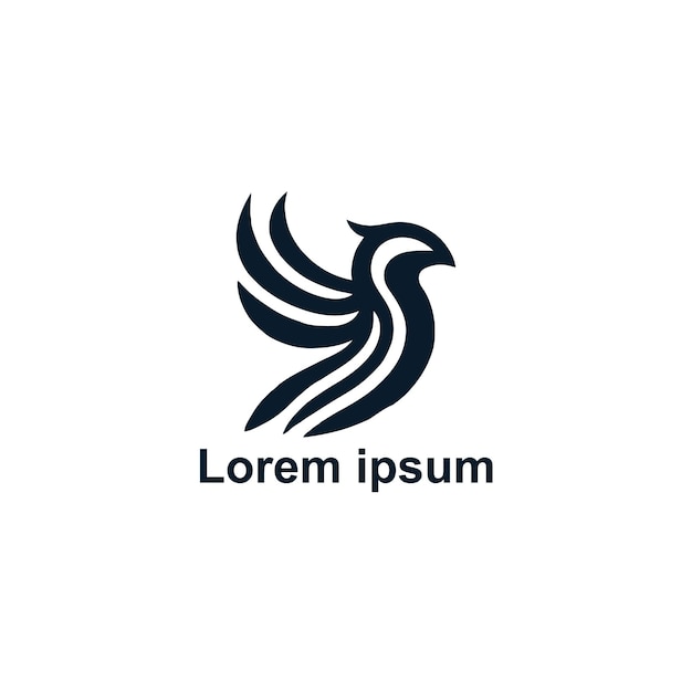 Logotipo de pájaro para su casa de pájaros