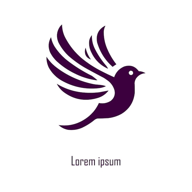 logotipo de pájaro para su marca