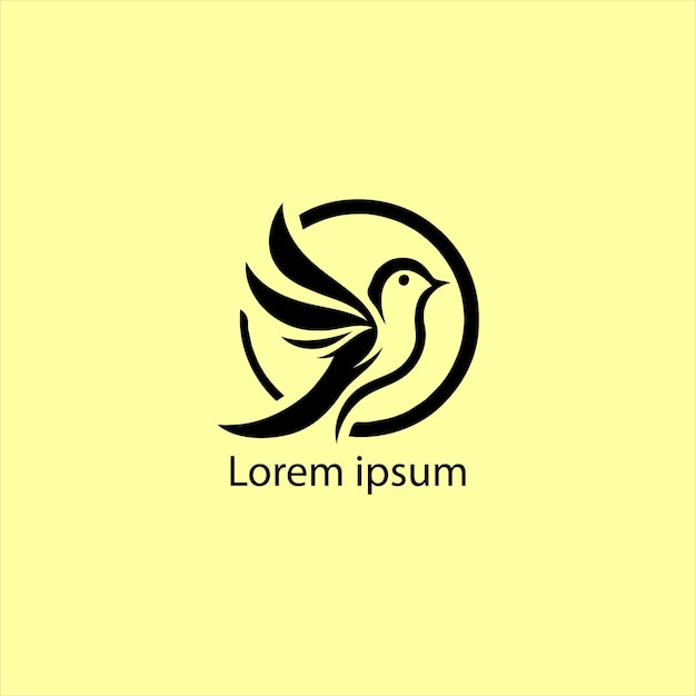 Logotipo de pájaro