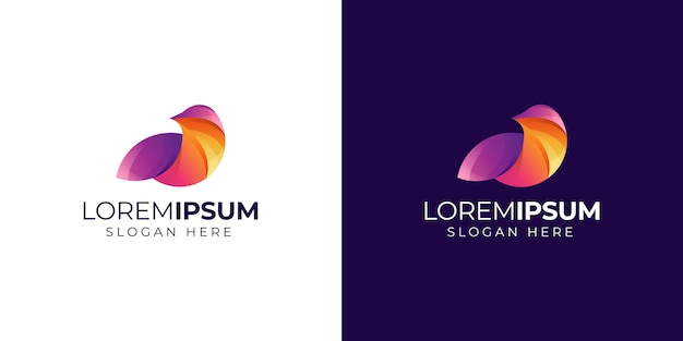 Logotipo de pájaro