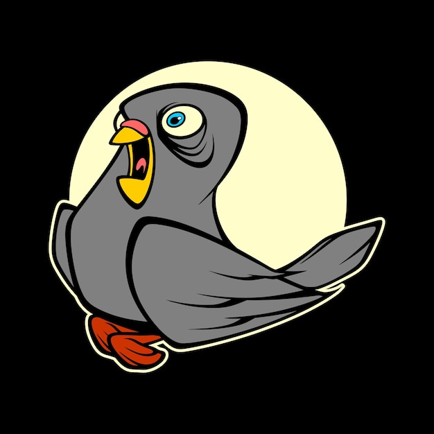 Vector el logotipo del pájaro
