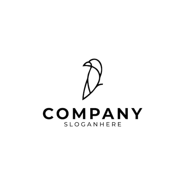 Logotipo de pájaro
