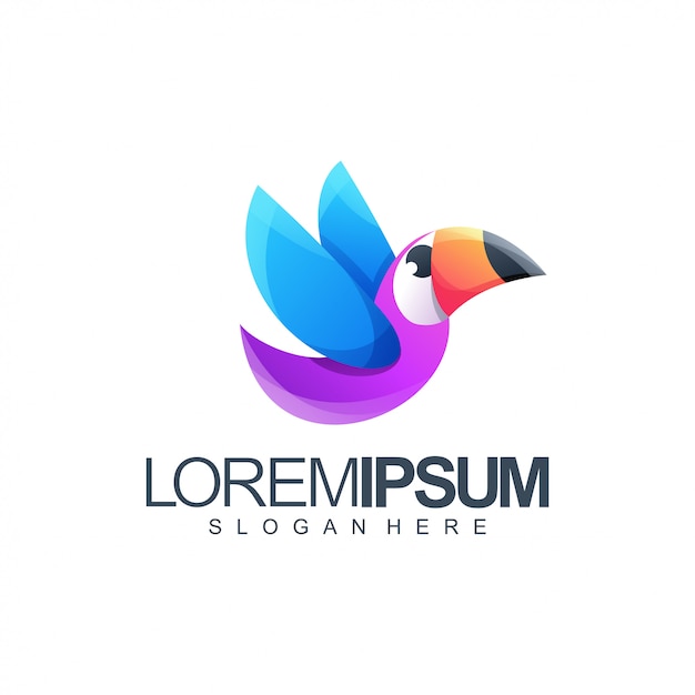 Logotipo de pájaro