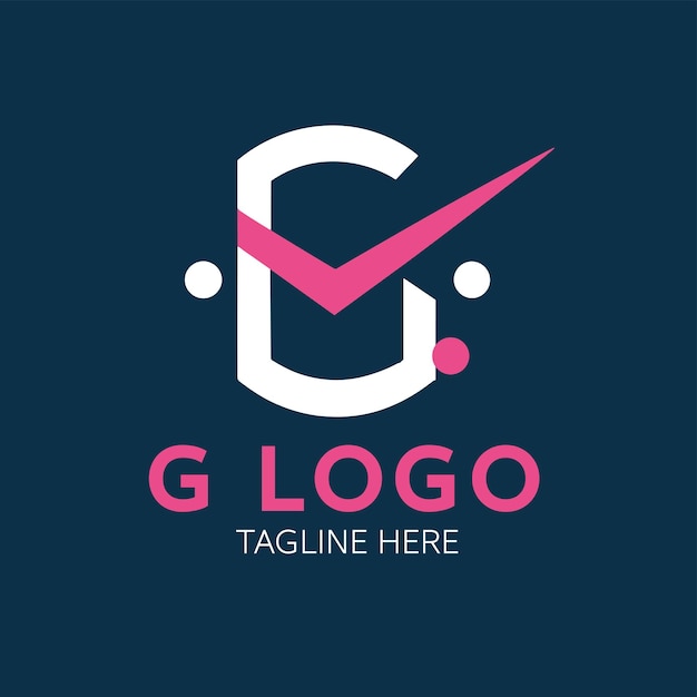 Vector logotipo para la palabra g