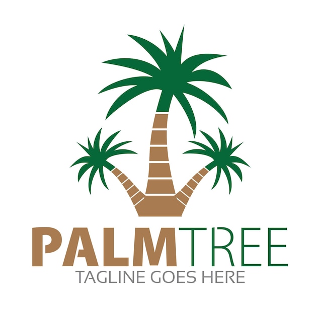 Logotipo de palmera