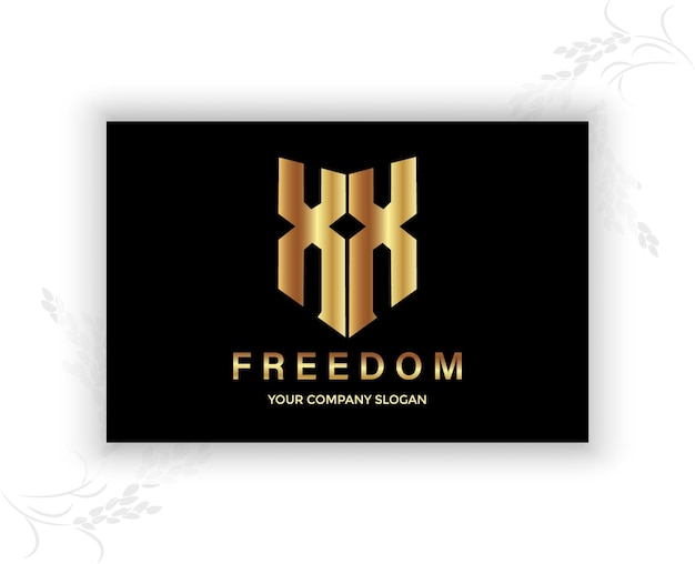 Logotipo de paloma con plantilla de diseño de gradiente dorado
