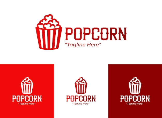 Logotipo de palomitas de maíz