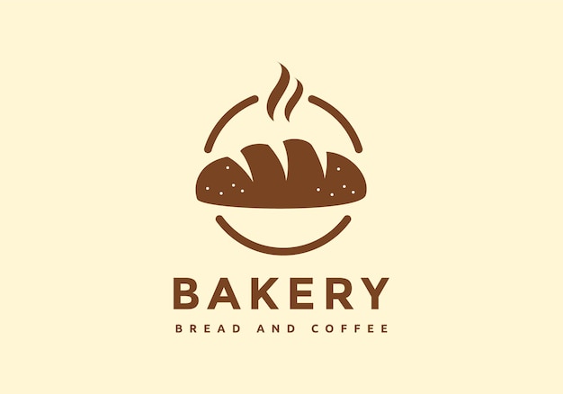 Logotipo de pan, perfecto para panaderías, cafés y más.