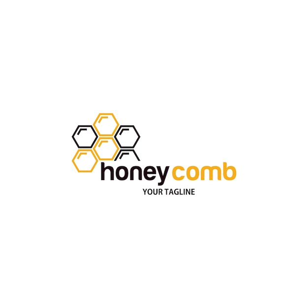 Logotipo de panal de miel