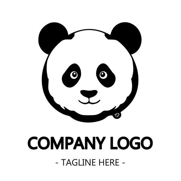 un logotipo de panda que dice el logotipo de la compañía en él