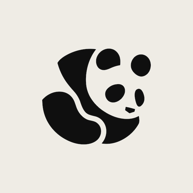 Vector el logotipo del panda