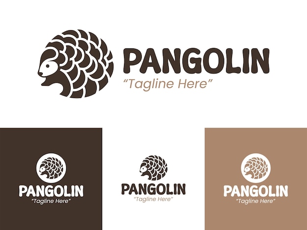 El logotipo del pangolín