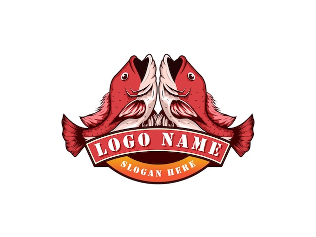 El logotipo de los peces Insignia