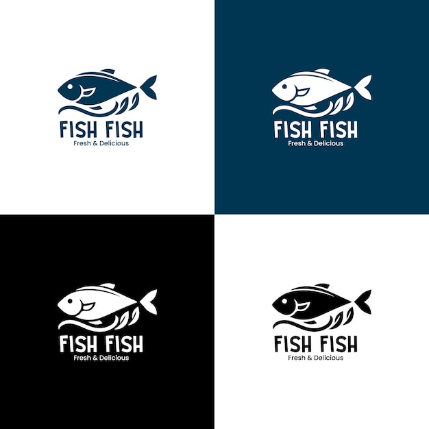 El logotipo de los peces