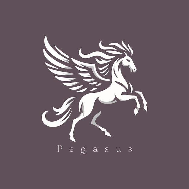 Vector el logotipo de pegasus