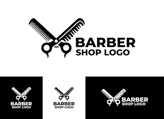 Logotipo de peluquería