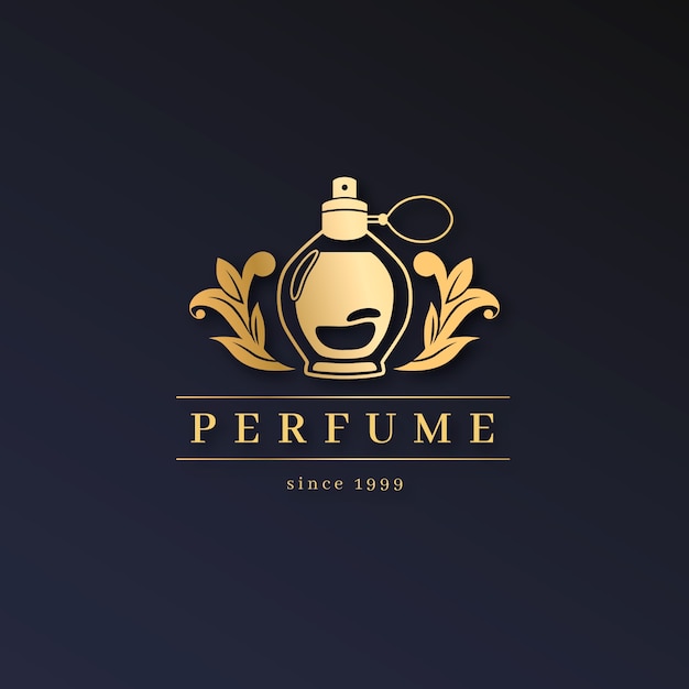 Logotipo de perfume de lujo