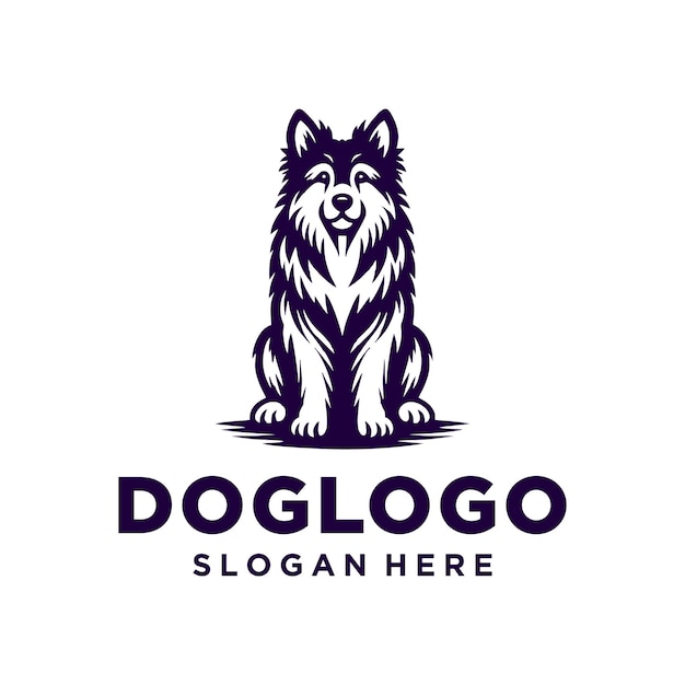 Logotipo de perro Diseño de logotipo de perro Inspiración plantilla de logotipo del perro