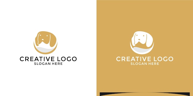 logotipo de perro