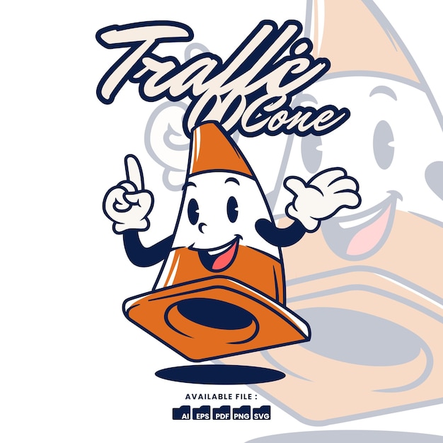Logotipo de personaje de mascota retro vintage a pimienta y sal