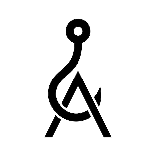 El logotipo de la pesca