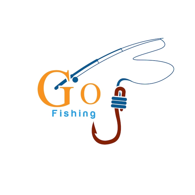 Logotipo de pesca