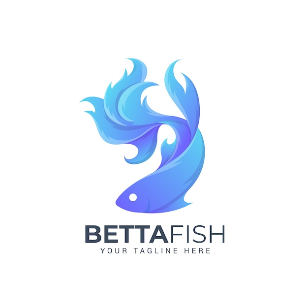 Logotipo de pez Betta