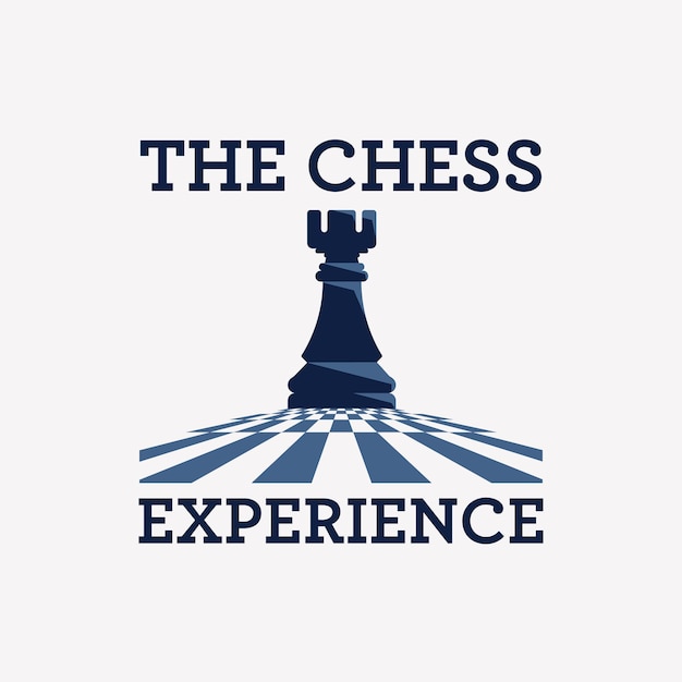 Logotipo de pieza de ajedrez