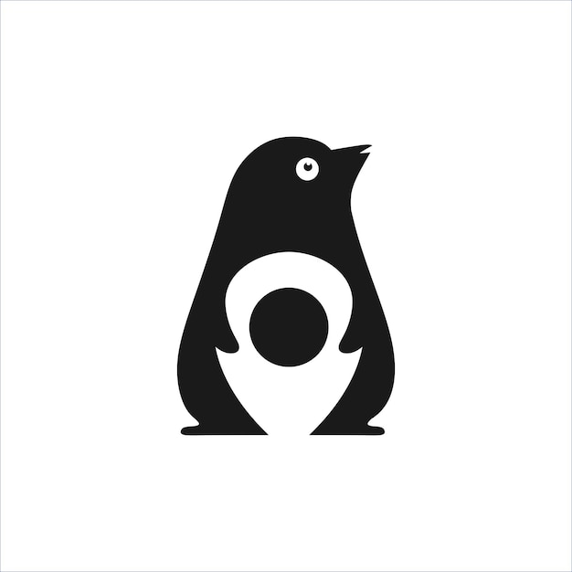 Vector logotipo del pingüino