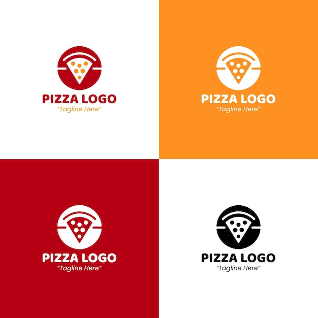El logotipo de la pizza