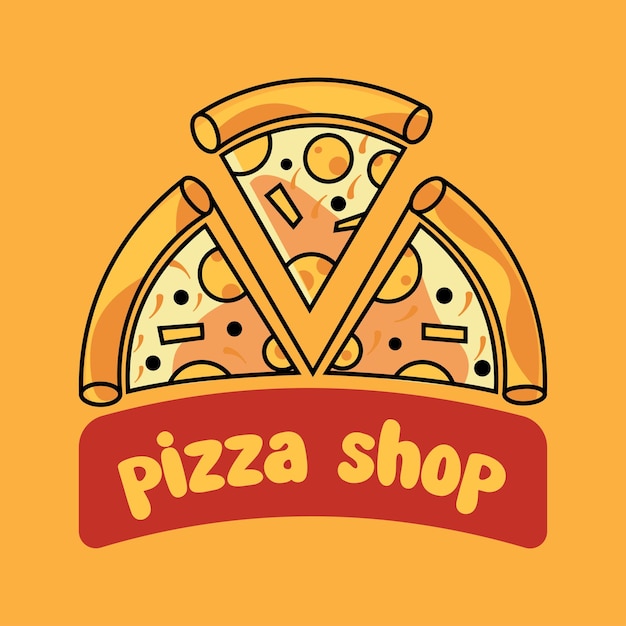 logotipo de pizzería