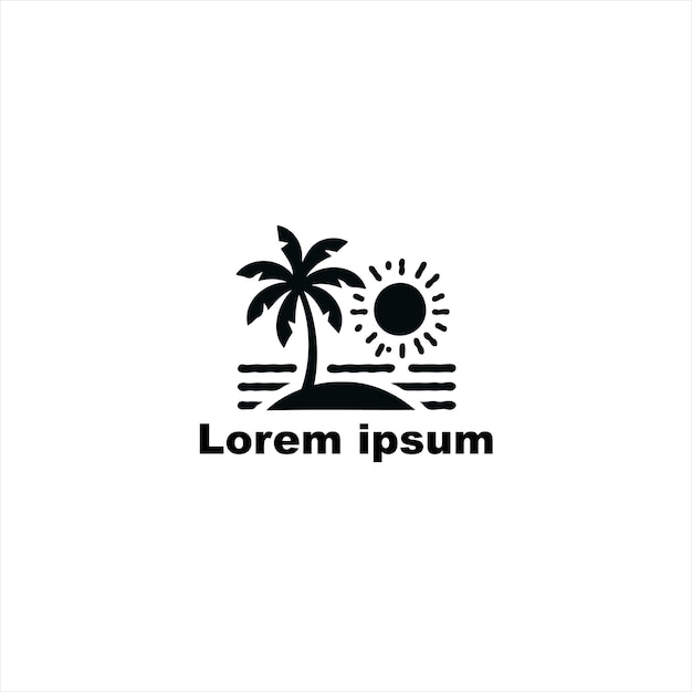 logotipo de la playa