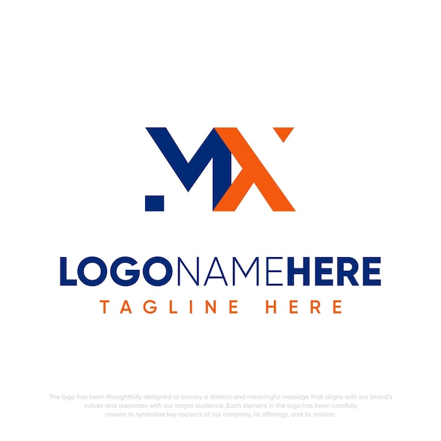 Logotipo plegado de forma abstracta de vector libre