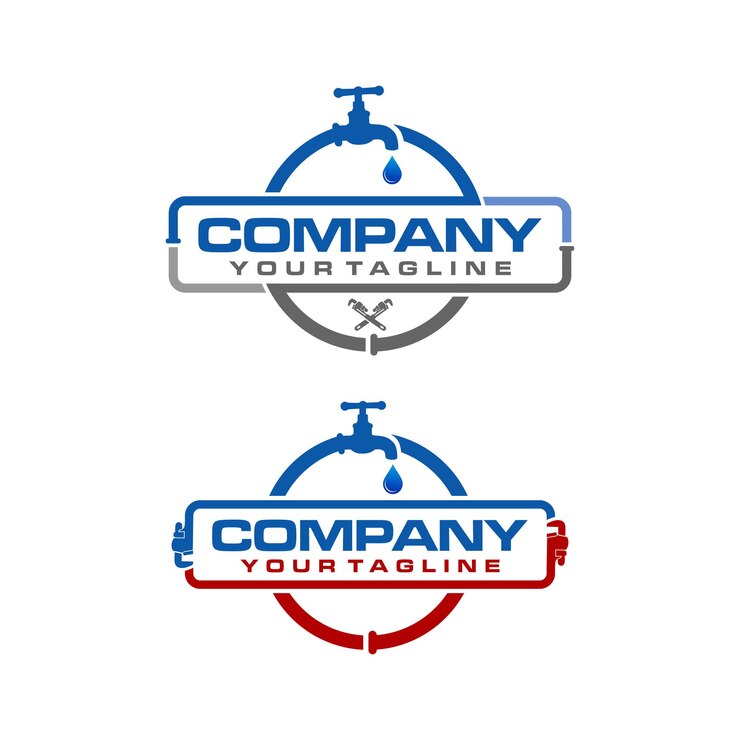 Logotipo de plomería