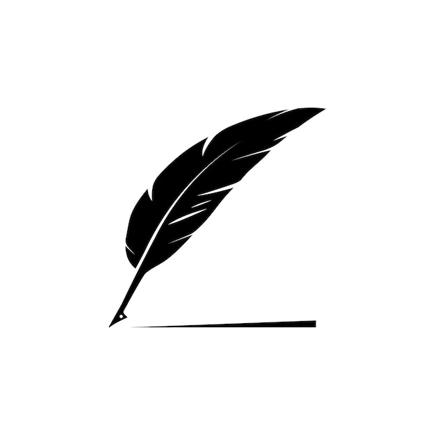 Logotipo de pluma