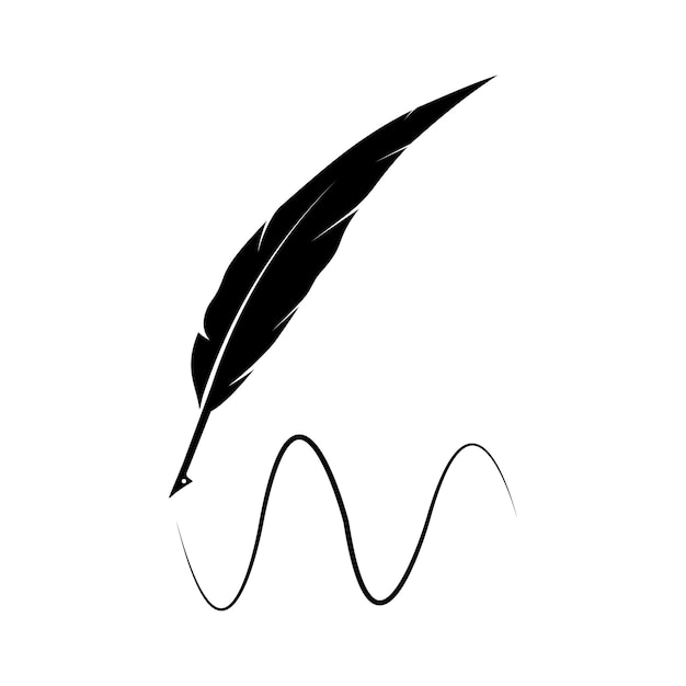Logotipo de pluma