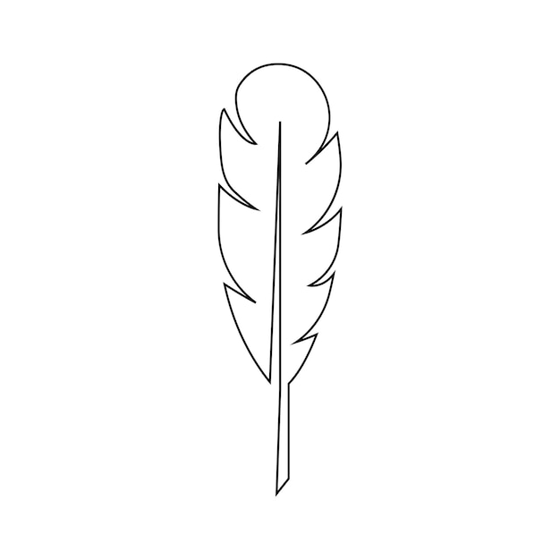 Logotipo de pluma