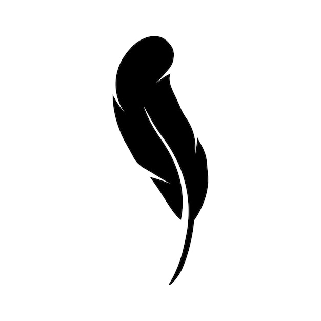 Vector logotipo de pluma