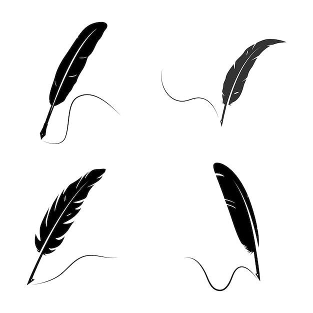 Logotipo de pluma
