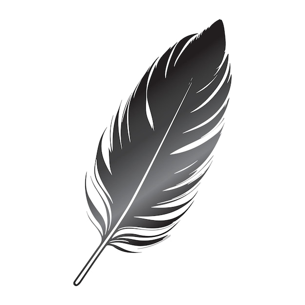 Logotipo de plumas