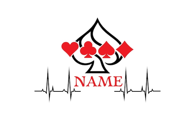 Logotipo de poker ace casino heartbeat