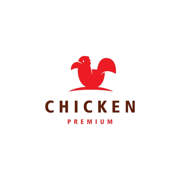 Logotipo de pollo frito