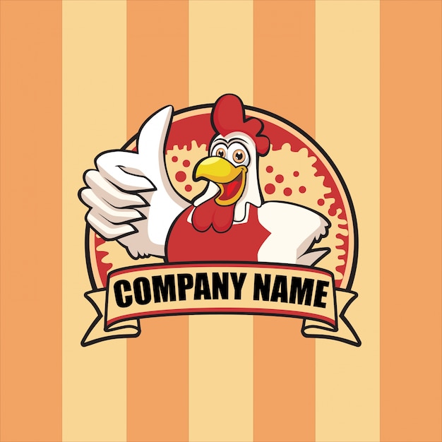 Vector logotipo de pollo