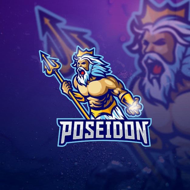 El logotipo de Poseidon Esport