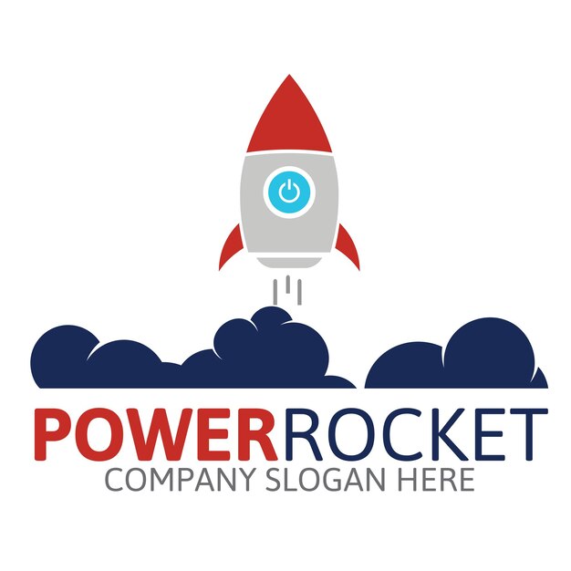 Logotipo de power rocket