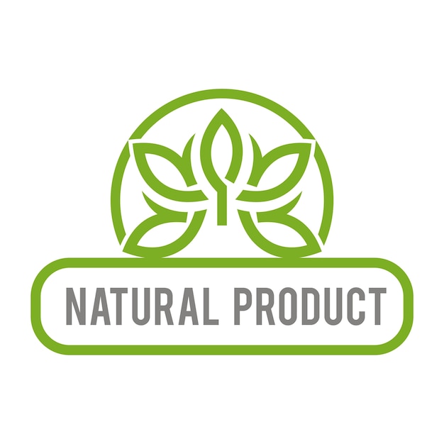 Logotipo de productos naturales