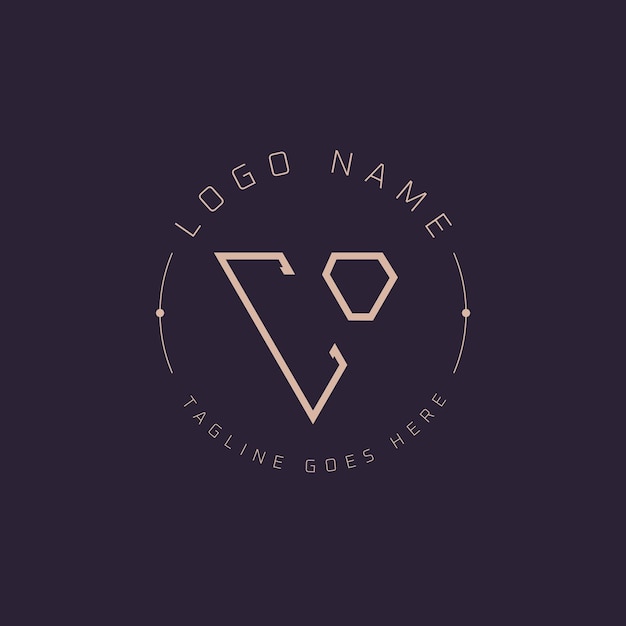 Logotipo profesional CO Moderno Mínimo Monograma de letras CO Emblema para marcas de primera calidad