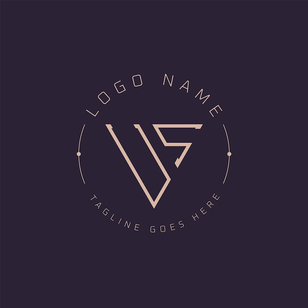 Logotipo profesional de los Estados Unidos Moderno Monograma de letras mínimas de los EE.UU. Emblema para marca premium